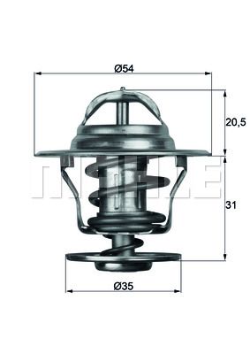 WILMINK GROUP Termostats, Dzesēšanas šķidrums WG1261823